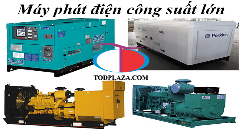 Các sản phẩm máy phát điện công suất lớn