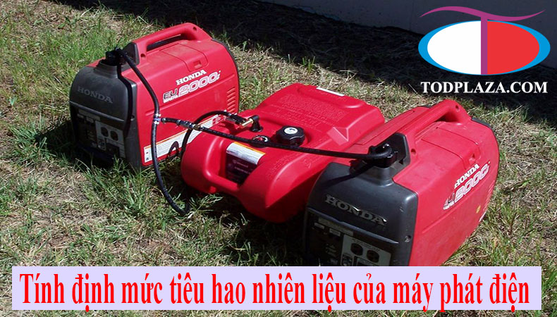 Tính định mức tiêu hao nhiên liệu trong máy phát điện